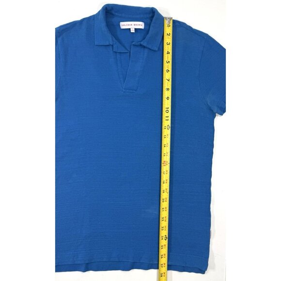 Orlebar Brown Mens Polo Shirt Size Small Blue Short Sleeve Portugal Casual - Picture 11 of 11
